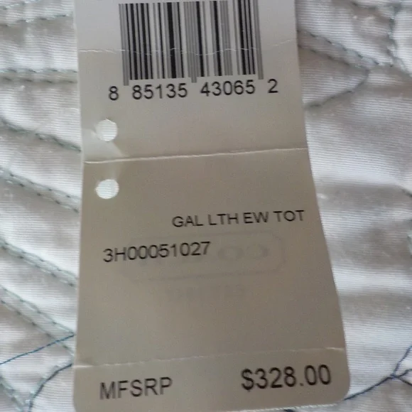 FINAL Coach Metallic Leather Shoulder Bag & Dust Cover Bag - Picture 14 of 16